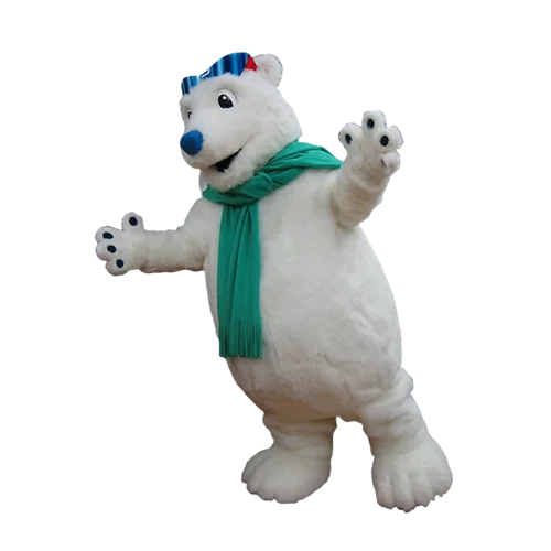 polar bear mascot costume white bear fancy dress custom fancy costume cosplay mascotte theme carnival costume kits 30042