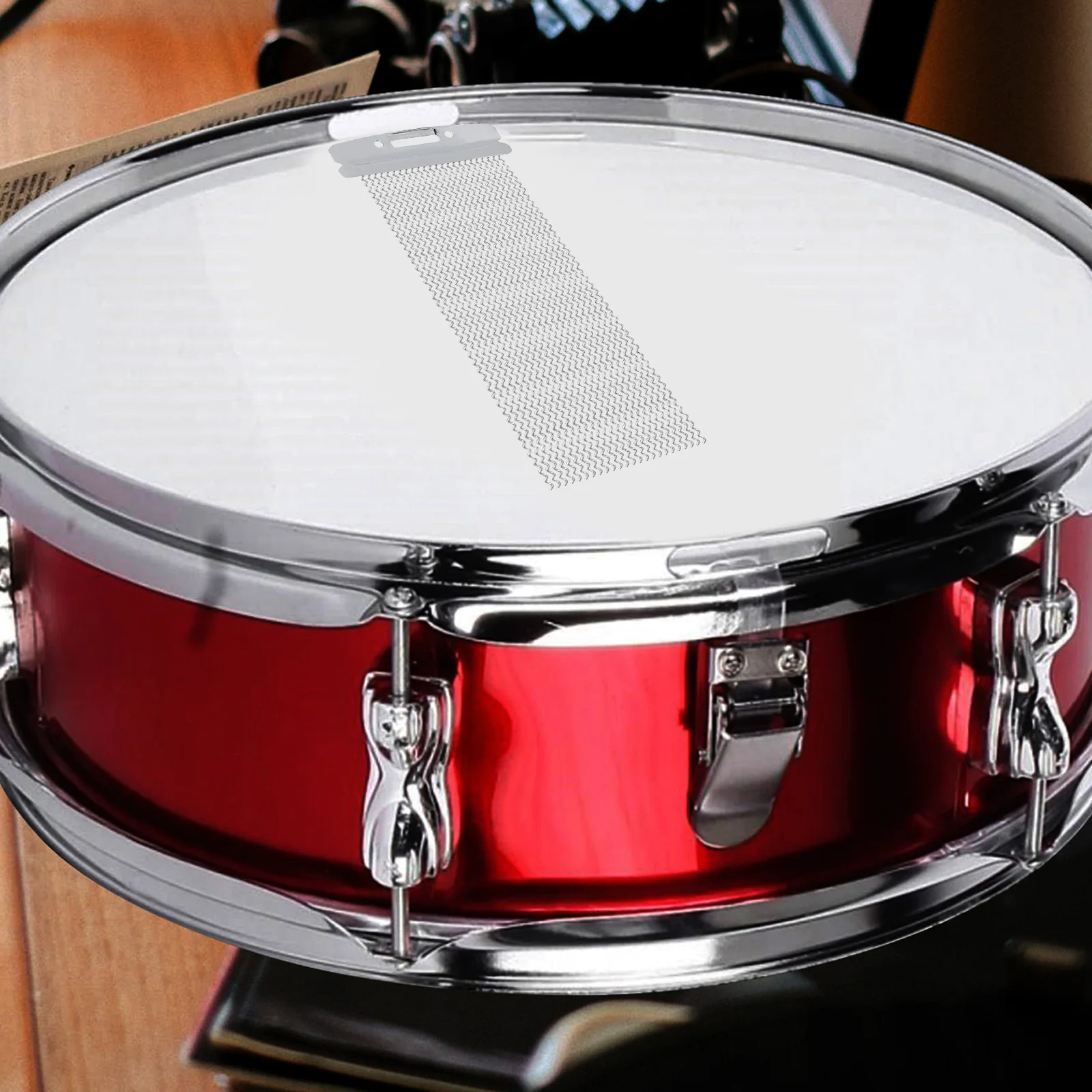 

Snare Drum Wire 30 Threads Half Length Sanding Belt Percussion Instrument Accessories Sturdy Snare Belt Stringed Wire