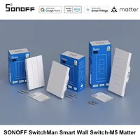 SONOFF M5 Matter Smart Wall Switch 120/86 Type Remote Voice Control Smart Scene Via EWeLink Alexa Google Apple Home SmartThings