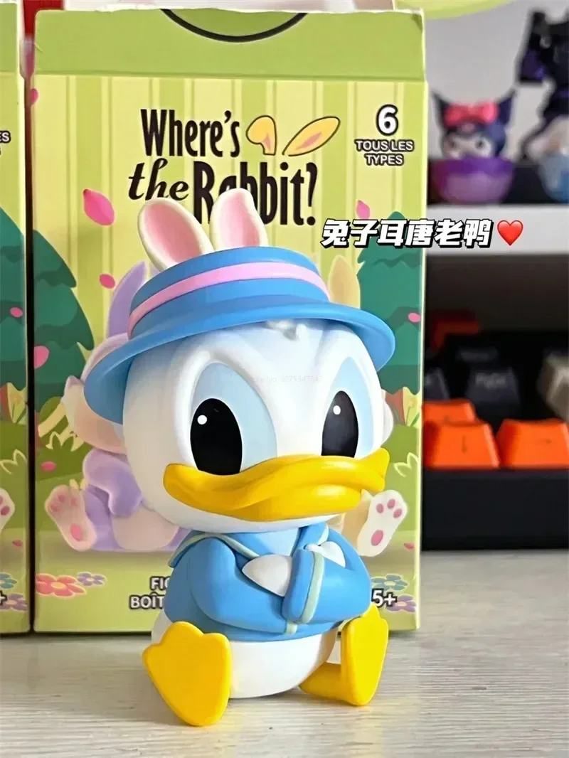 Disney Mystery Box Series รูป Surprise กล่องตาบอด Stitch Donald เป็ด Daisy Collection ตุ๊กตาของขวัญน่ารักตกแต่งของเล่น