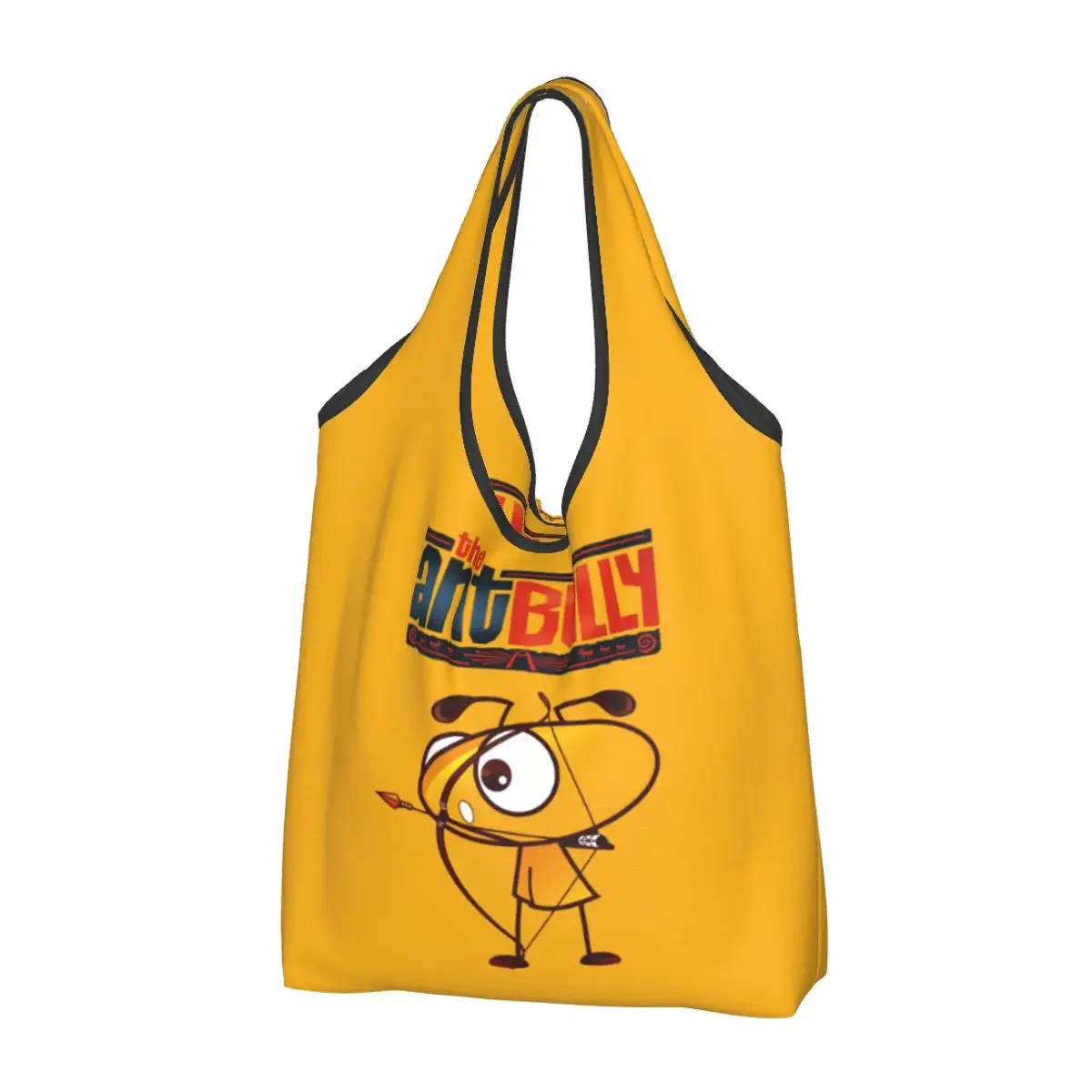 Custom Reusable The Ant Bully Shopping Bag Women Tote Bag Portable American Animated Films Grocery Shopper Bags