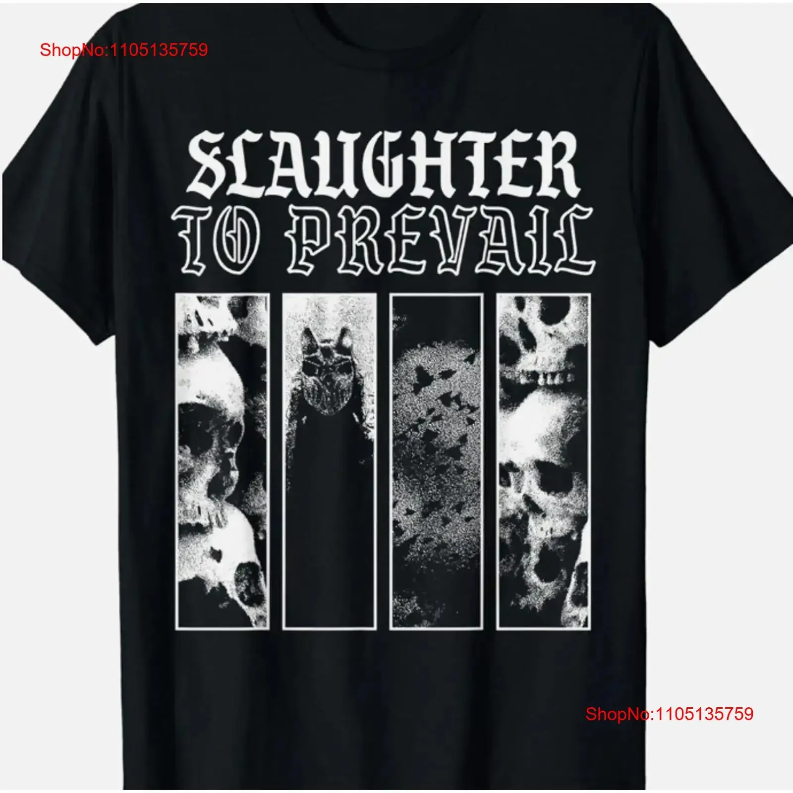 

Slaughter rock band black T shirt short sleeve All sizes S 5Xl vintage Washed streetwear Casual fashion Soft designer clothes