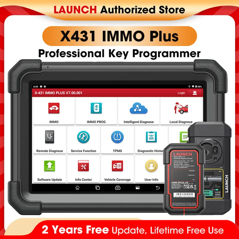 LAUNCH X431 IMMO Plus Car Immobilizer Key Programmer Programming Tool Automotive Diagnostc Scanner Autoscanner Free Shipping