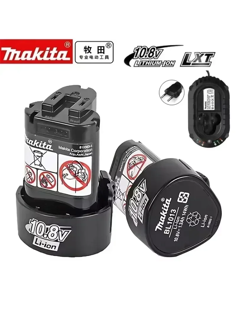 

Аккумулятор Makita 10,8 В 3,0 Ач, 2,0 Ач, сменный аккумулятор для инструмента, 10,8 В BL1013 BL1020 BL1030 TD090D, DF030D оригинальный Makita