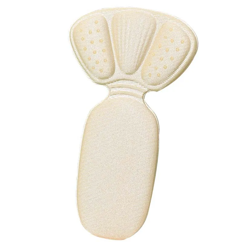 Adesivi per tallone tacchi alti cuscinetti di protezione per tallone Anti-dolore Anti-usura Anti-goccia non tallone mezza taglia Pad donna inserti forma a T 2 In 1