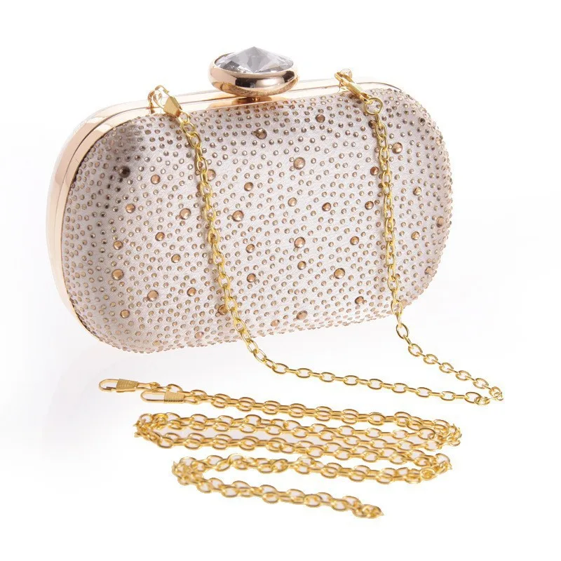 

Korean Acrylic Diamond Women's Evening Makeup Bag Rhinestone Handheld Party Banquet Fashion Dinner Bag Bolsos De Mujer Tendencia