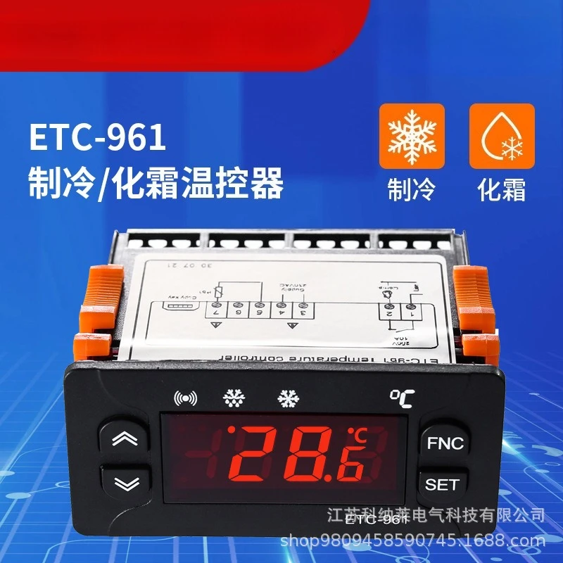 ETC-961 English Thermostat Refrigeration and Frosting Thermostat Freeze Refrigeration Thermostat