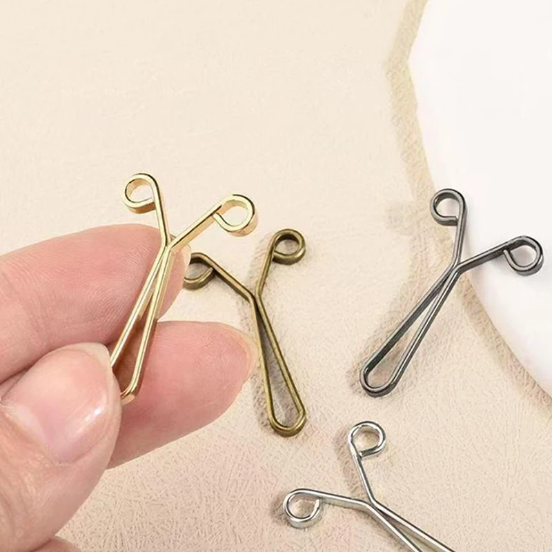 10pcs Tighten Waist Buckle U-shaped Adjustable Snap Button Jeans Buttons No Trace Detachable Pants Clips Clothing Accessories