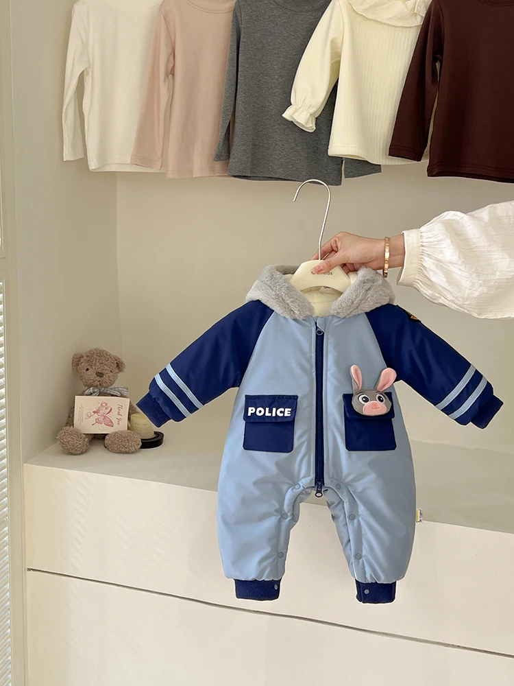 

2024 New Thiened Cotton Rer Suit for Baby Girls Autumn Winter Clothes Cling Outfit Trendy Faion Set for Infants