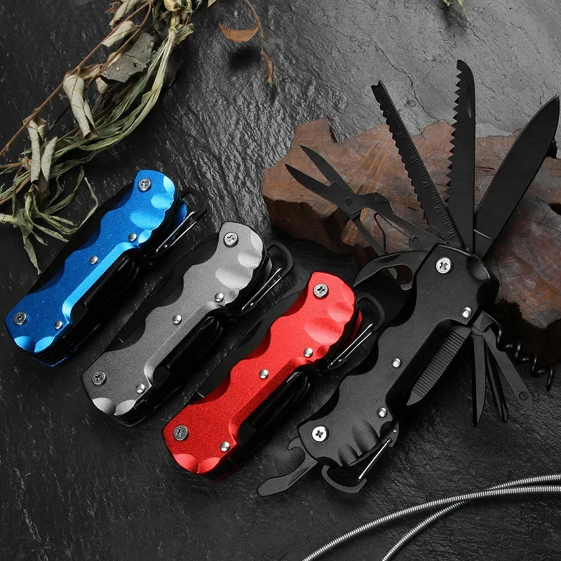 New Multifunctional EDC Pocket Knifes Outdoor Camping Emergency Combination Tool Swiss Army Portable  Folding Knife EDC Tools