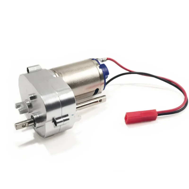 RC Car Full Metal Gearbox Customized 1/12 With Metal Gears High‑Speed Motor For MN82 MN78 Crawler Upgrade Replacement Parts