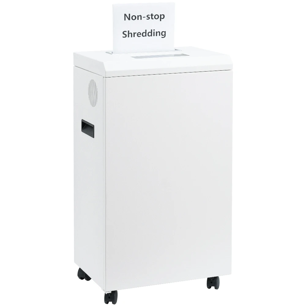 P5 Security 45L Non-Stop Operation 12 Sheet Micro Cut A4 Industrial Paper Shredder Machine for CE FCC Certified