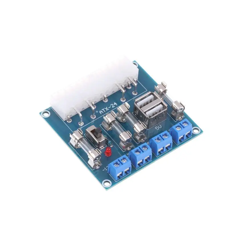 1 قطعة محول الطاقة توريد اختبار وحدة إمدادات الطاقة مخرج الدائرة وحدة HU-M28W الكمبيوتر المكتبي الطاقة ATX نقل المجلس