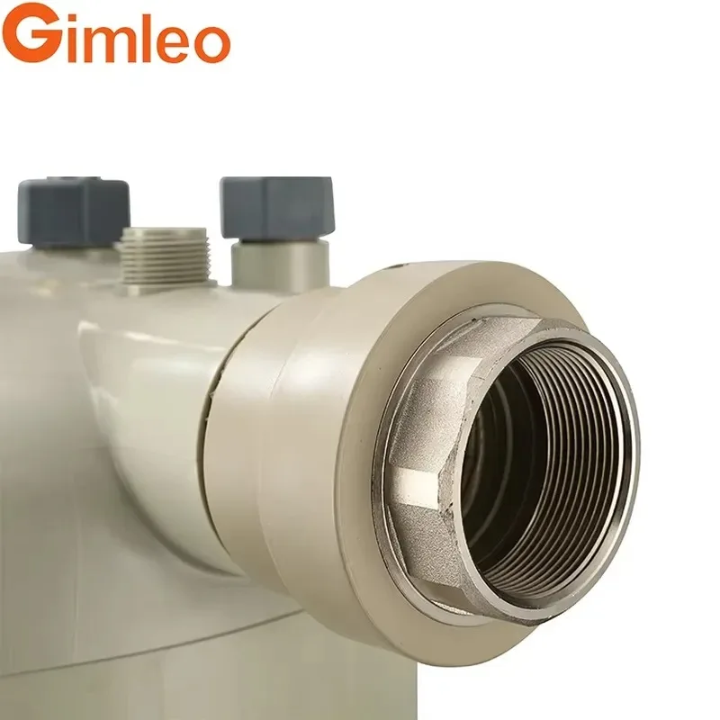 For Shell Titanium PPR Heat Exchanger for Water-to-Water for Heat Pump Use