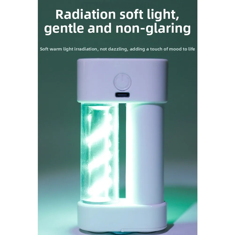 Flexible Filament Camping Light  360 Adjustable RGB Tent Lamp with Remote Control Portable Hiking Backyard Emergency Use