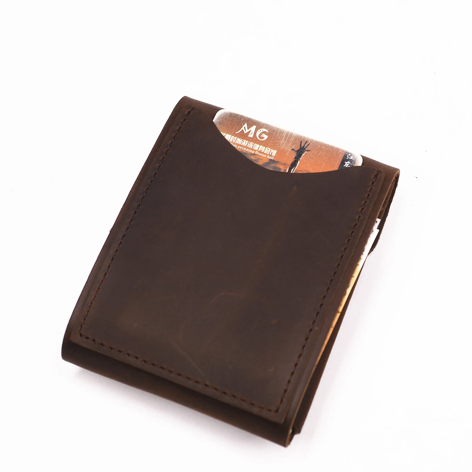 남성용 정품 가죽 지갑 남성용 빈티지 소가죽 짧은 수직 - Travel Wallet Slim 리뷰 및 가격