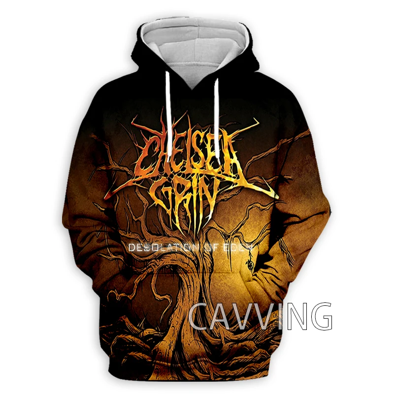 New Fashion Women/Men's 3D Print  Chelsea Grin  Rock  Hoodies Hooded Sweatshirts Harajuku Hoodie Sweatshirts Tops Clothing  H01 - view 4