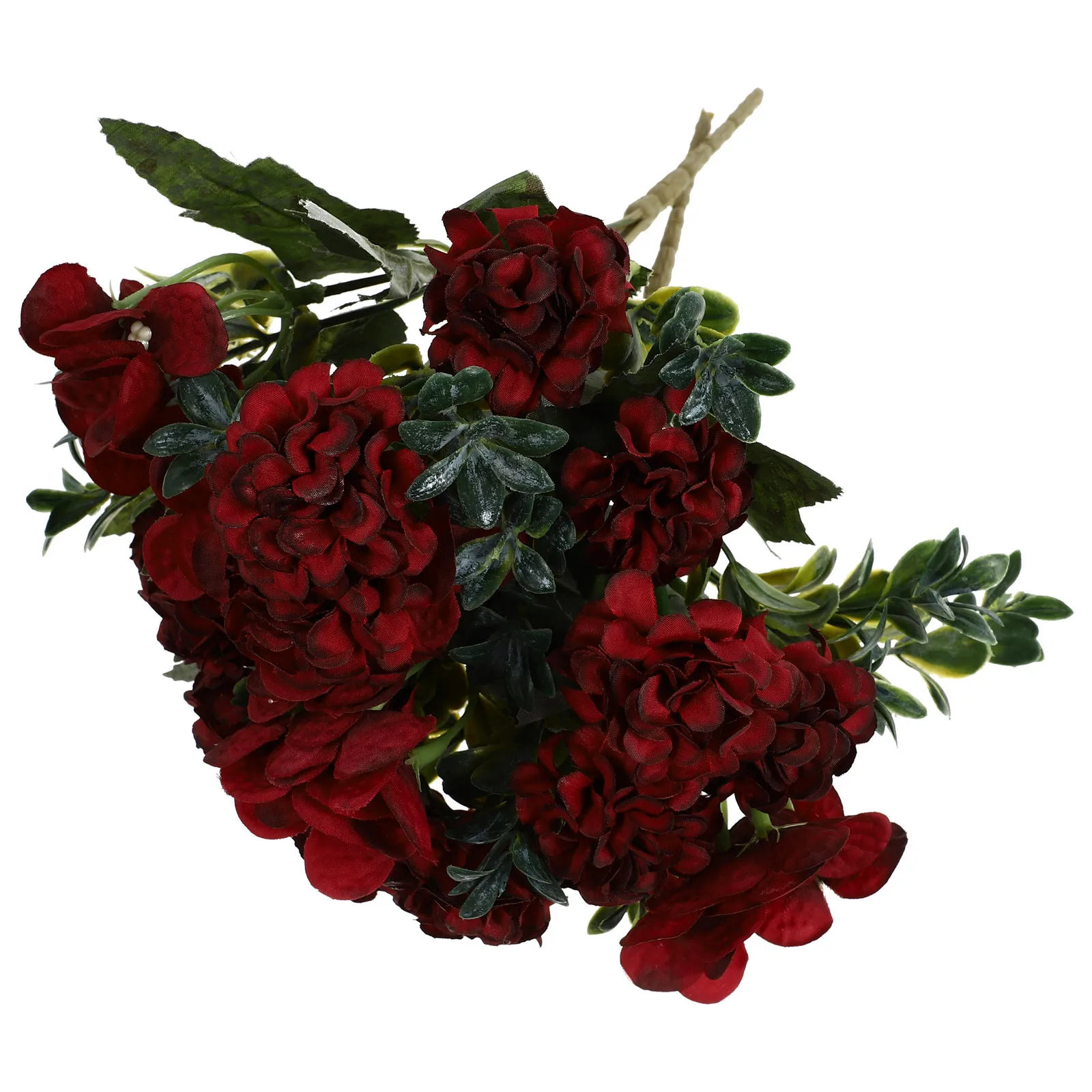 

2pcs Simulated Hydrangea Flowers Wedding Bouquet Decor Plastic Artificial Flower Stem Home Ornament Fake Bouquet For Party