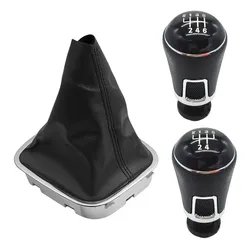 5/6 Speed Car Gear Shift Knob Lever Gaitor Boot Cover for Volkswagen VW POLO 6C 2011 2012 2013 2014 2015 2016 2017 2018 2019