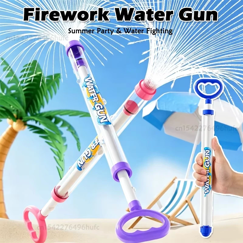 New Upgraded SuperSoaker Water Blaster Gun for Kids Summer Outdoor Beach Pool Backyard Water Fight Toy with High Pressure Splash
