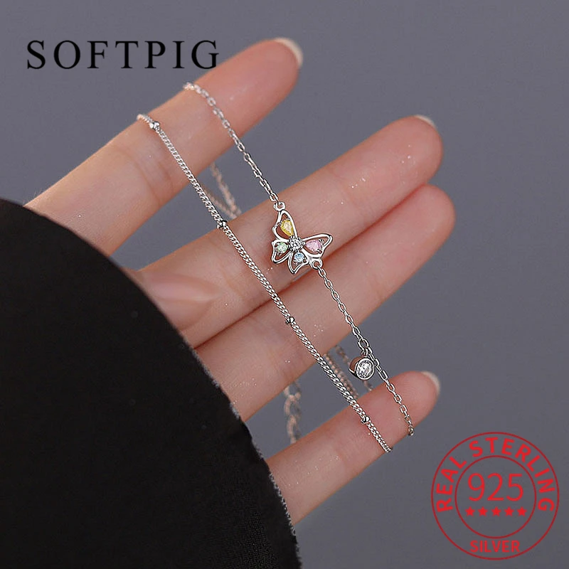 

Женский браслет из серебра 925 пробы, с цирконом