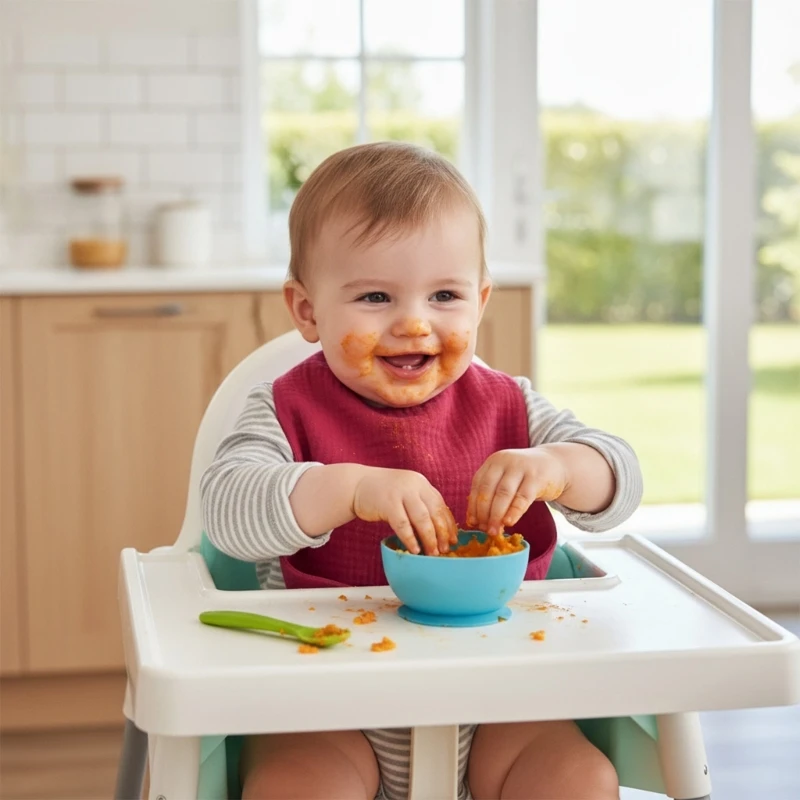 

J15U Soft Bib for Toddlers Newborns Cotton Drooling Apron Burp Cloths Feeding Bib