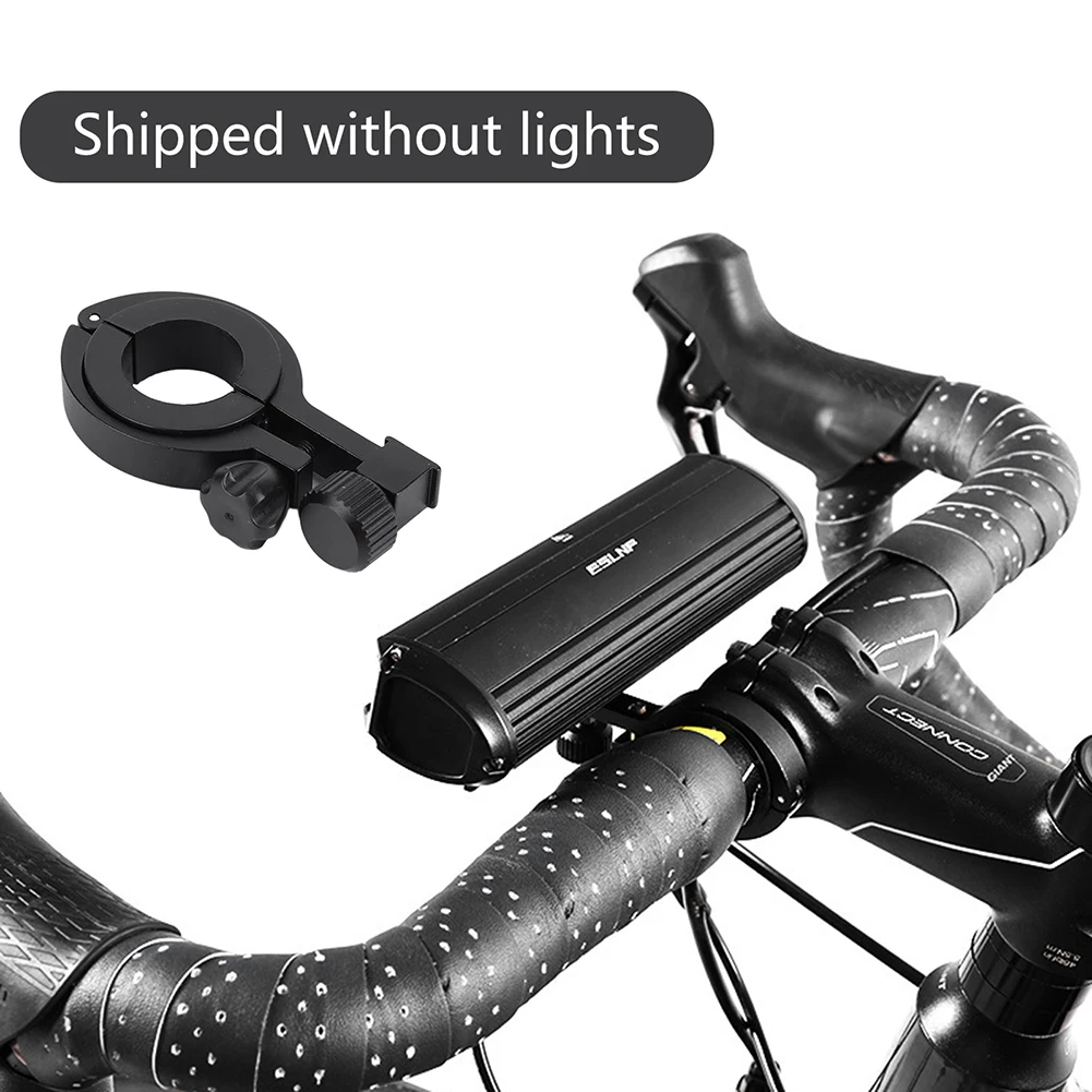 2pcs Bike Lamp Bracket Mount Aluminium Alloy Practical Bike Lamp Support Rack Lightweight Safe Cycling Replacement Supplies