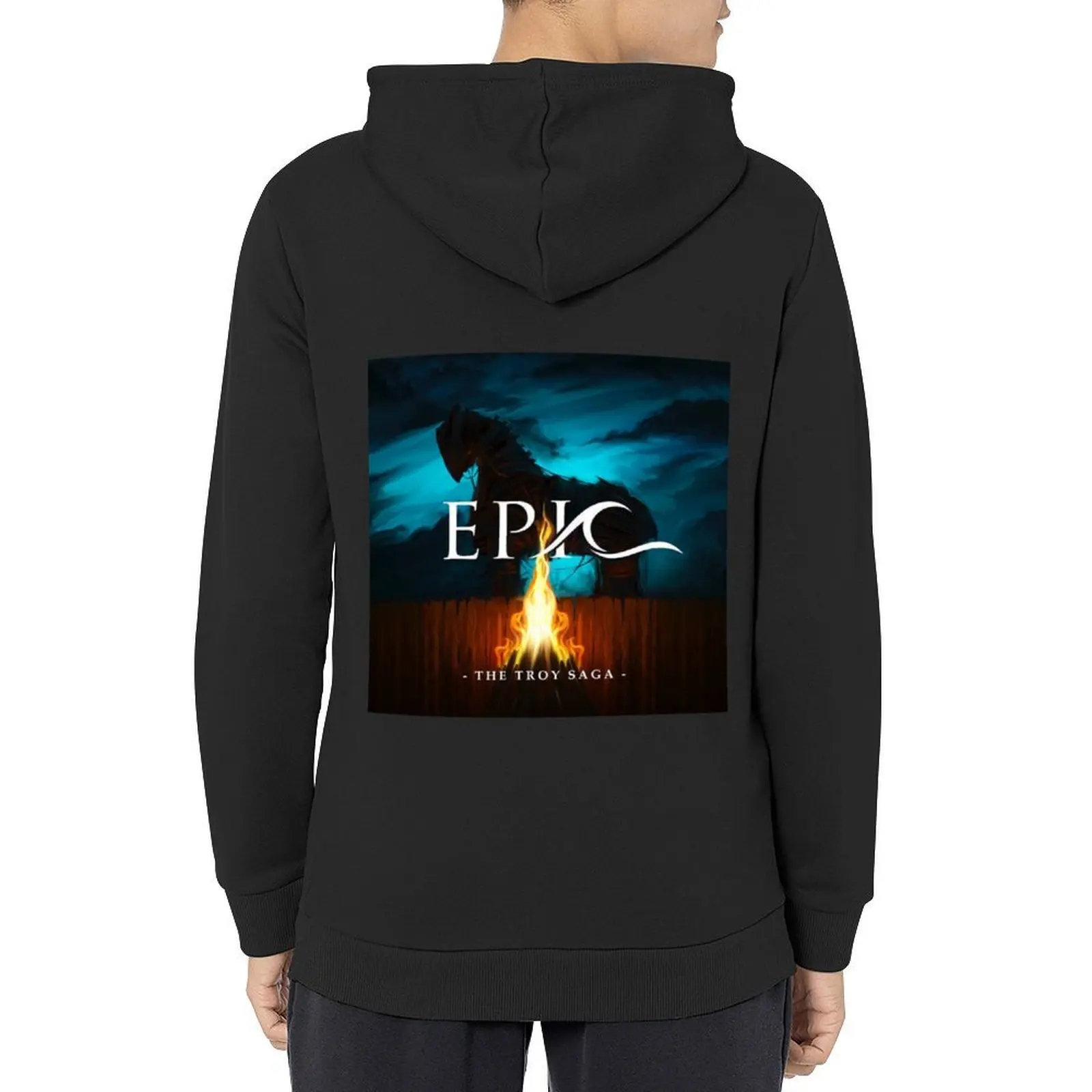 

Epic the Musical: The Troy Saga Hoodie winter clothes mens clothes autumn jacket men men's winter sweater men hoodie