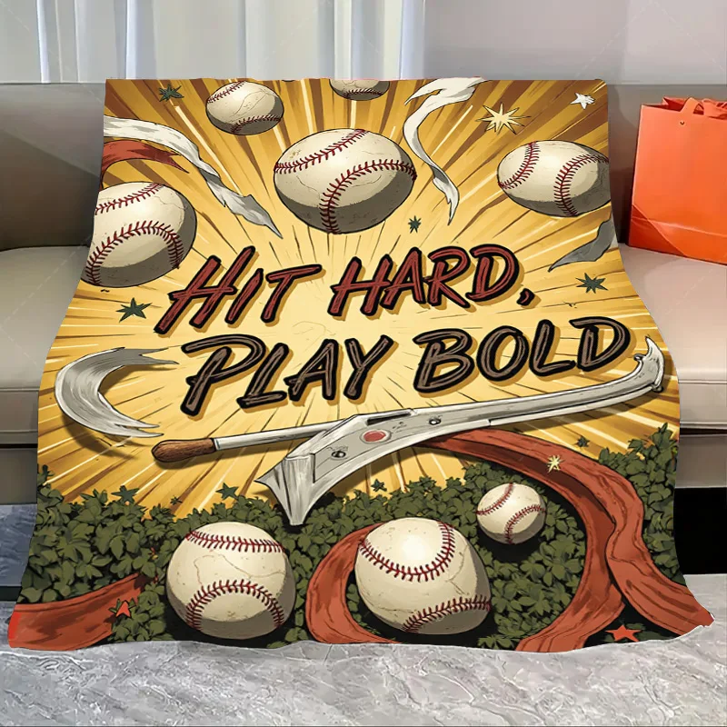 1Pc Flannel Blanket…