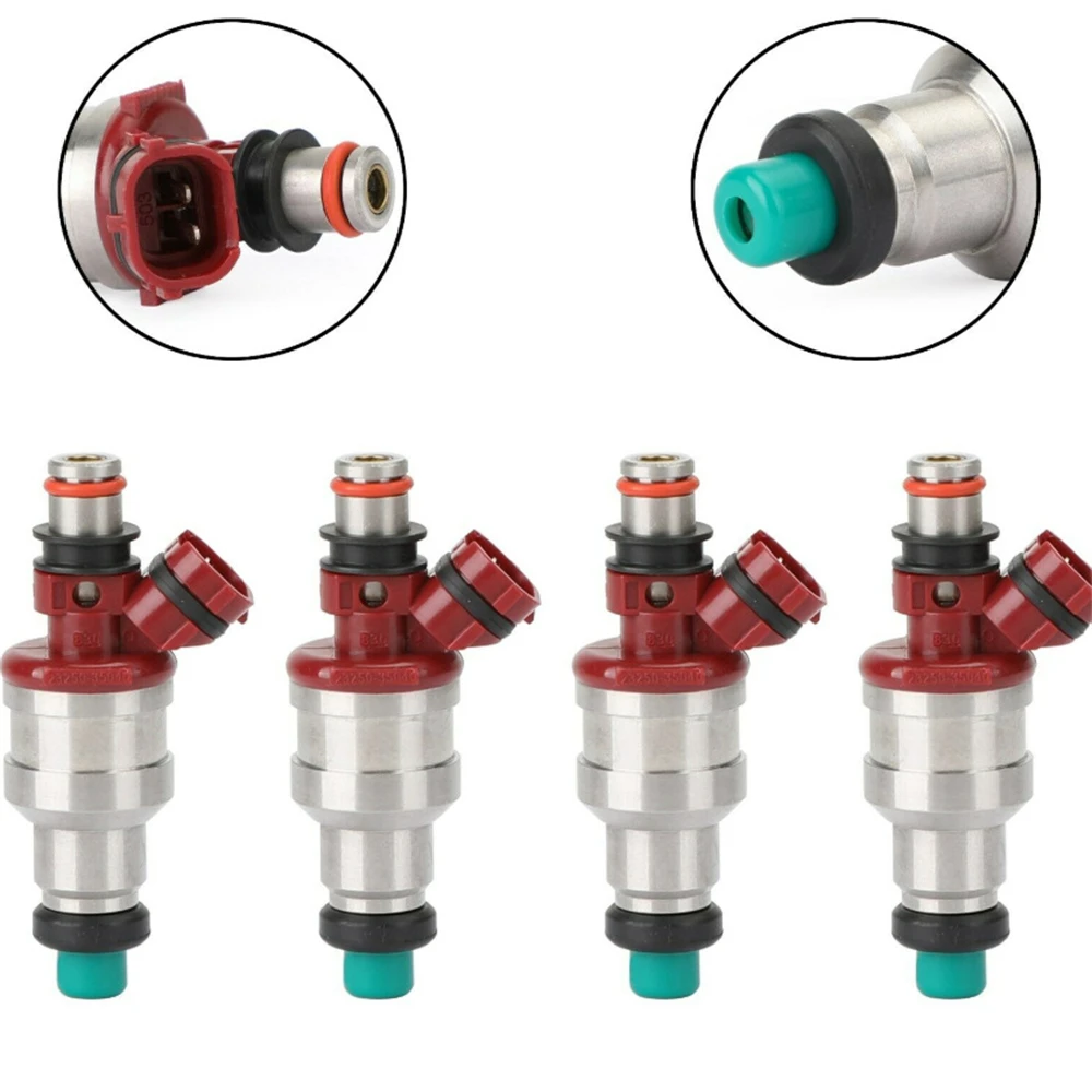 

4X OEM Fuel Injectors 23250-35040 89-95 For Toyota 4Runner Pickup T100 22RE 2.4L