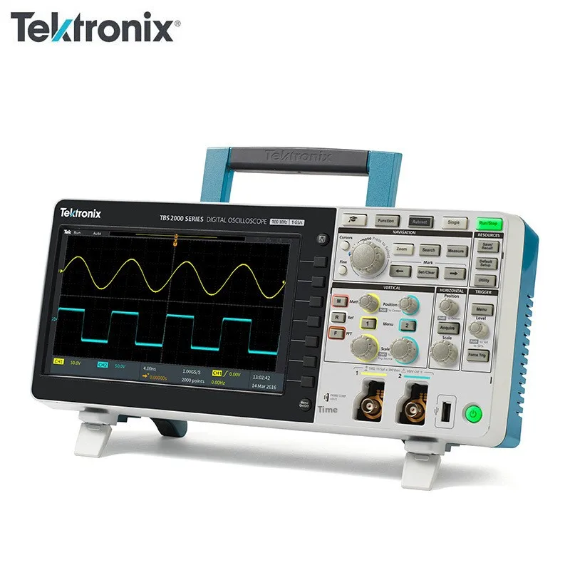 Tektronix Digital Oscilloscopes TBS2072B TBS2074B TBS2102B TBS2104B TBS2202B Color Display 2/4 Channels 1 GS/s 8-Bit Resolution