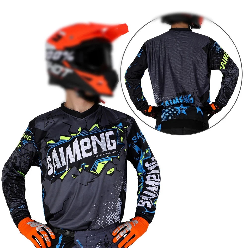 Cycling jersey Off road motorcycle T-shirt MX  Motochross Men's and Women's Sweatshirt customized racing