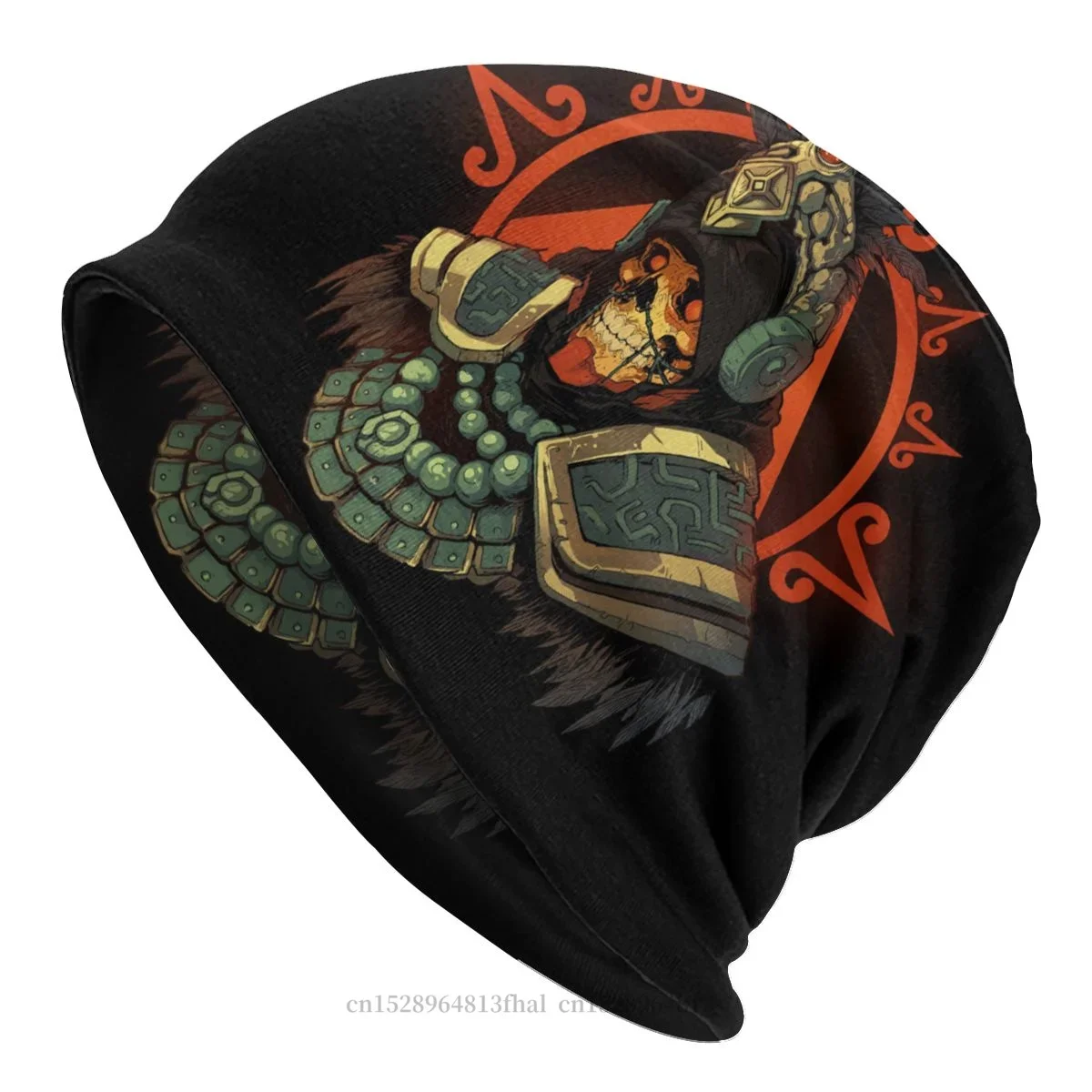 Skullies Beanies Hat Skull Outdoor Caps For Men Women Path of Exile Templar Monk Role Playing Game Ski Caps Soft Bonnet Hats