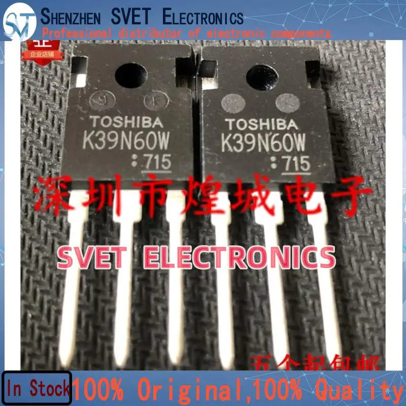 10PCS-50PCS  K39N60W TK39N60W  TO-247 600V 38.8A 5  Original In Stock Fast shipping