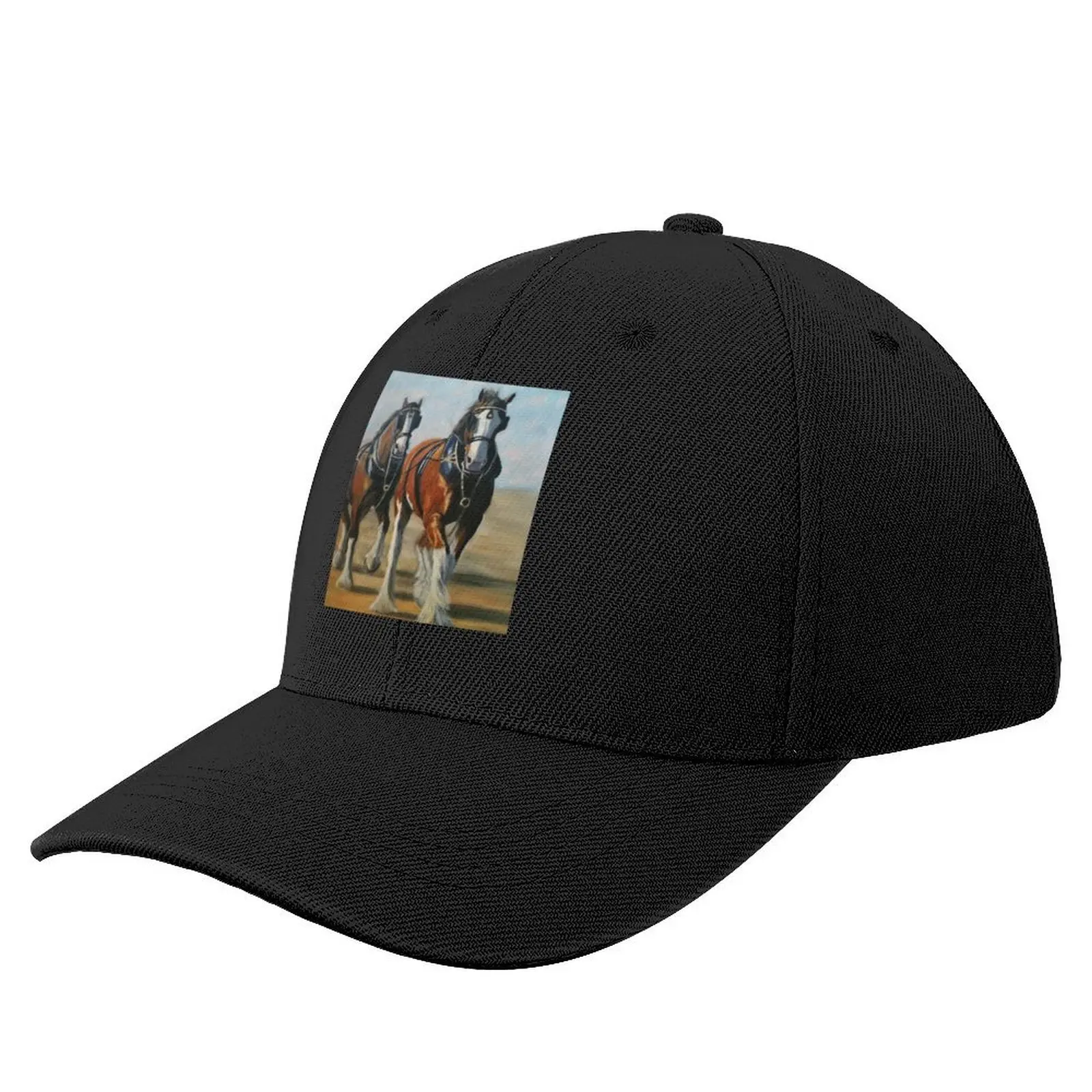 clydesdale heavy horse. Baseball Cap Streetwear Bobble Hat Mens Tennis Women's