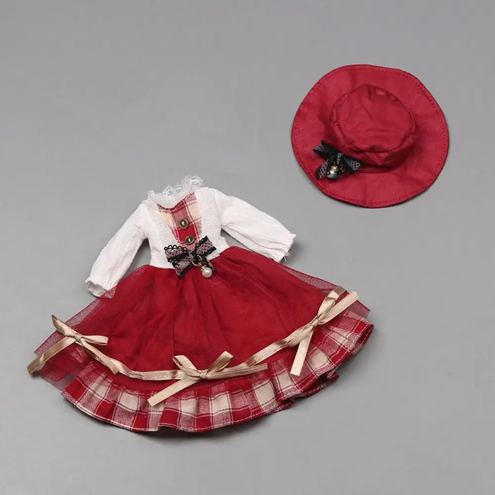 Elegante 1/6 BJD Puppen Kleidung Exquisite Lolita 30 cm Prinzessin Hosenträger Kleid Schöne Gut aussehende 30 cm BJD Puppe Kleid 1/6 Puppe