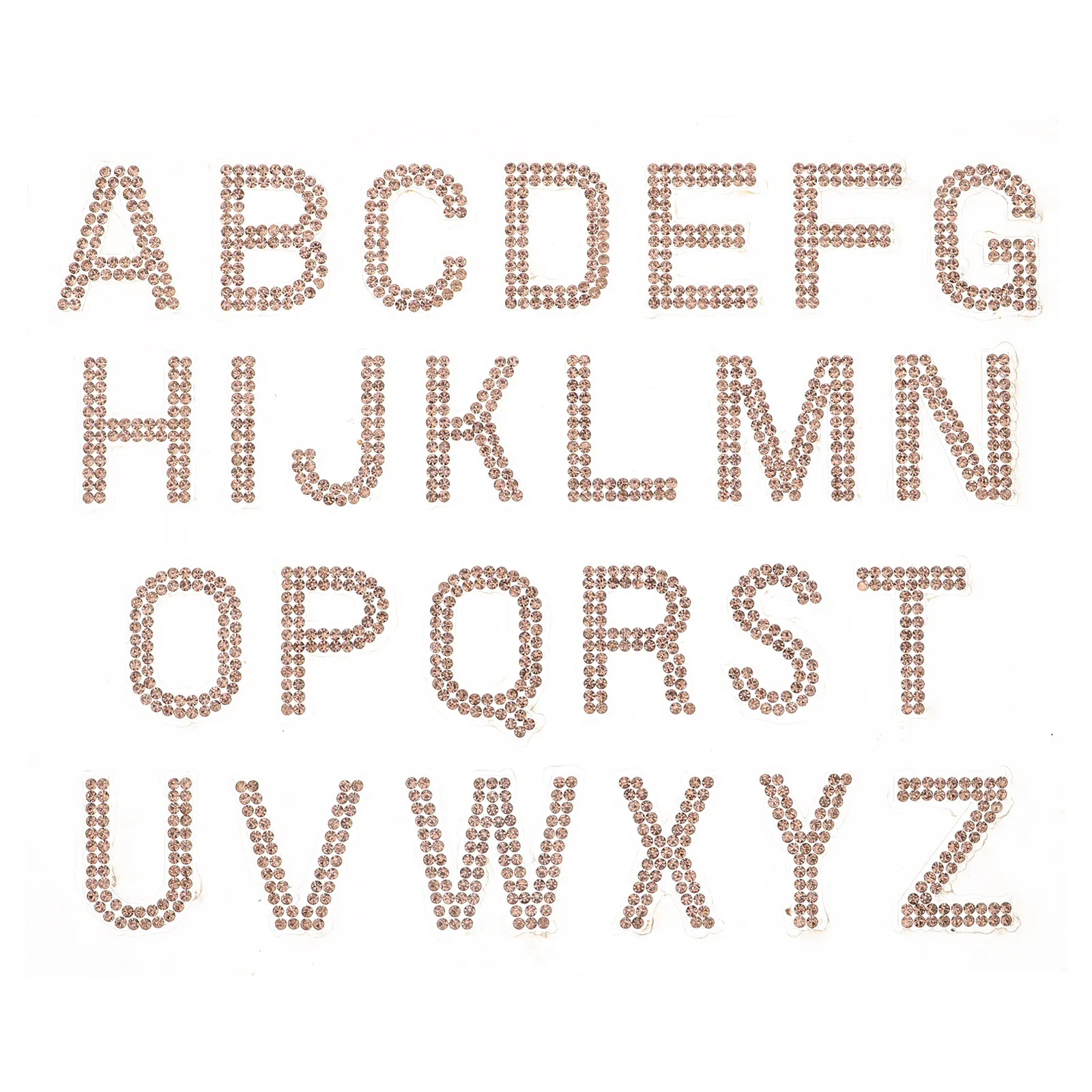

26 шт. золотых стразовых букв для одежды, самоклеящиеся стразовые наклейки-алфавиты, аппликации для украшения курток и сумок