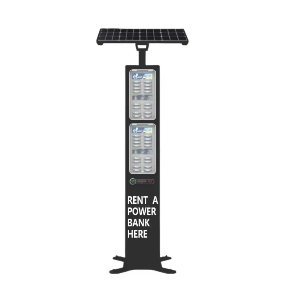 Litapower Solar Panels Powerbanks Outdoor Public Solar Energy Shared Charge Machine Portable Battery Power Bank Rental Station