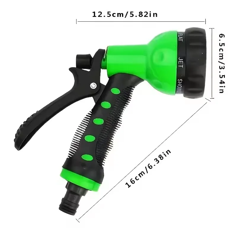 High Pressure Water Gun 7 Styles Adjustable Nozzle Car Wash Garden Hose Lawn Irrigation Sprayer Multifunctional Watering Tool