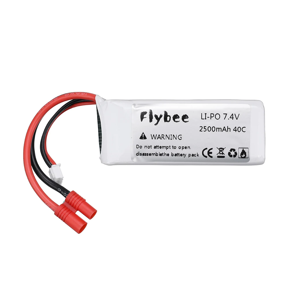 7.4 v 2500 mAh 25C แบตเตอรี่ Lipo สําหรับ Syma X8C X8W X8G X8 RC Quadcopter อะไหล่ 7.4 V แบตเตอรี่สําหรับ Wltoys 144001   12428 12423 ของเล่นรถ RC