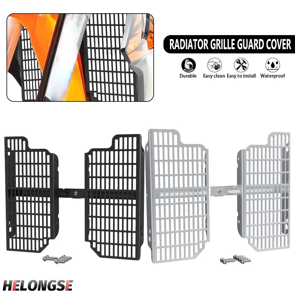 Motorcycle Radiator Grille Guard Protector FOR KTM 250/400/450/520/525 4-Stroke EXC MXC SX,XCF,XCFW 2001 - 2003 2004 2005 2007
