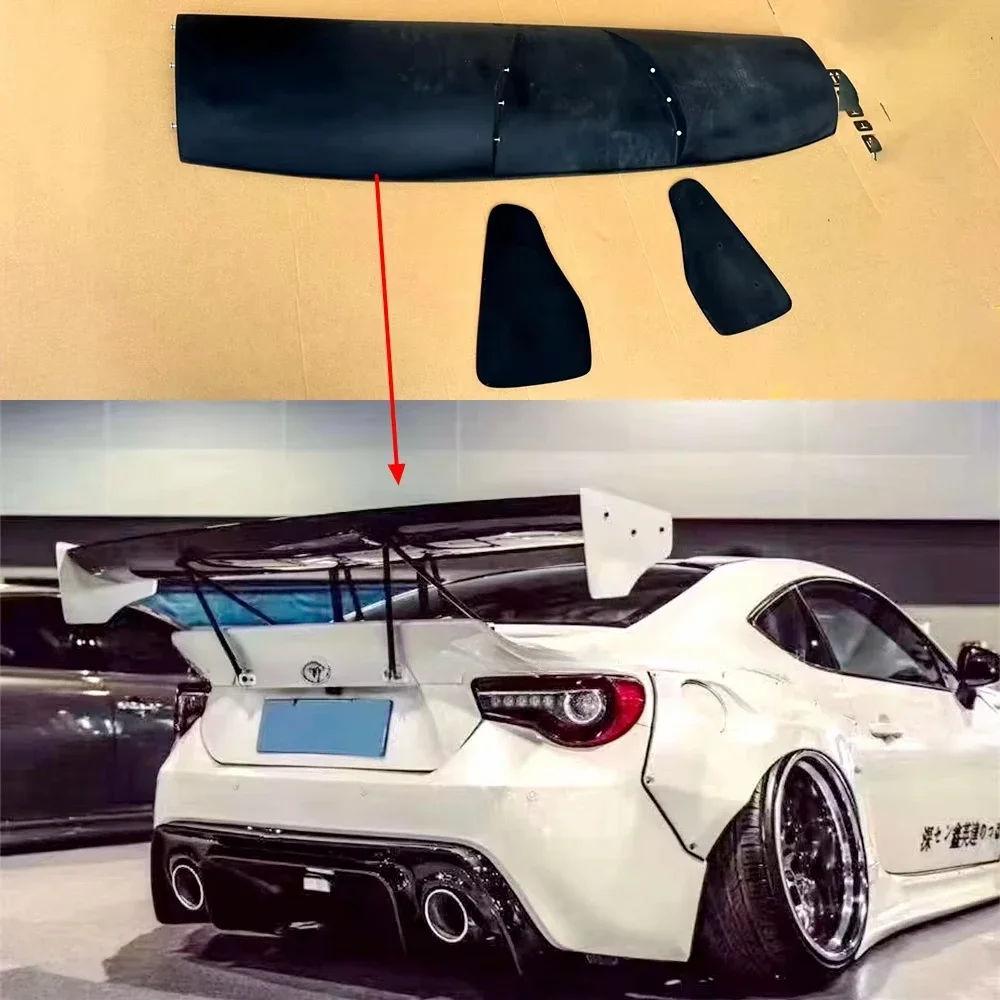 العالمي 172 سنتيمتر السيارات ثلاثية الأبعاد 3DI GT JDM سباق السيارات الجذع ألياف الكربون الجناح الخلفي المفسد