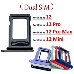 New For iPhone 12 Pro 12Pro Max Mini Dual SIM Card Tray Slot Holder Adapter Accessories
