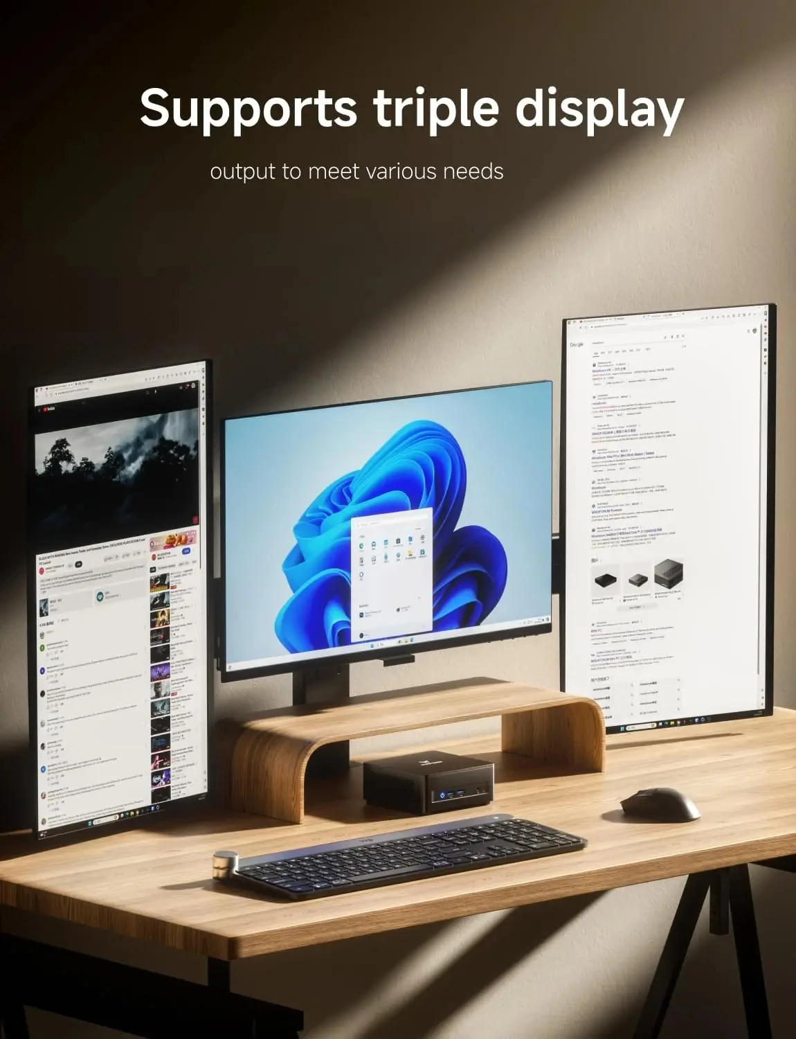 كمبيوتر صغير نحيف UM760 من MINISFORUM Ryzen 5 7640HS Windows 11 Pro TDP 60W DDR5 5600MT/s WiFi 6E BT5.2 USB4 كمبيوتر مكتبي للألعاب