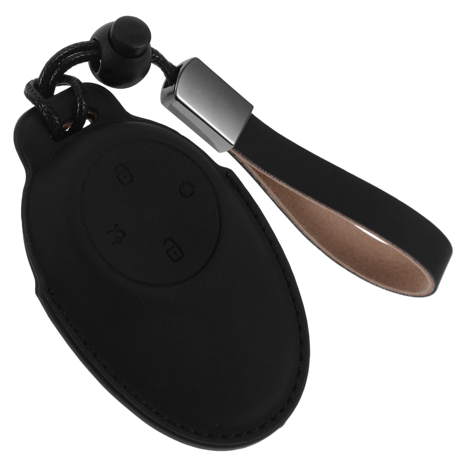 

Creative Car Key Cover Pouch Bag Protective Case Shell Pu Remote Keychain Vintage Wallet Holder Fob Sleeve Protector