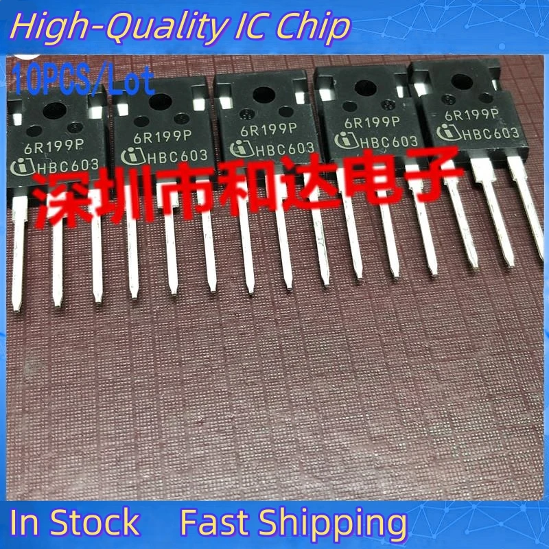 10PCS/Lot 6R199P IPW60R199CP  TO-247 650V 16A  Import Original In Stock 100% High Quality Can Be Purchased