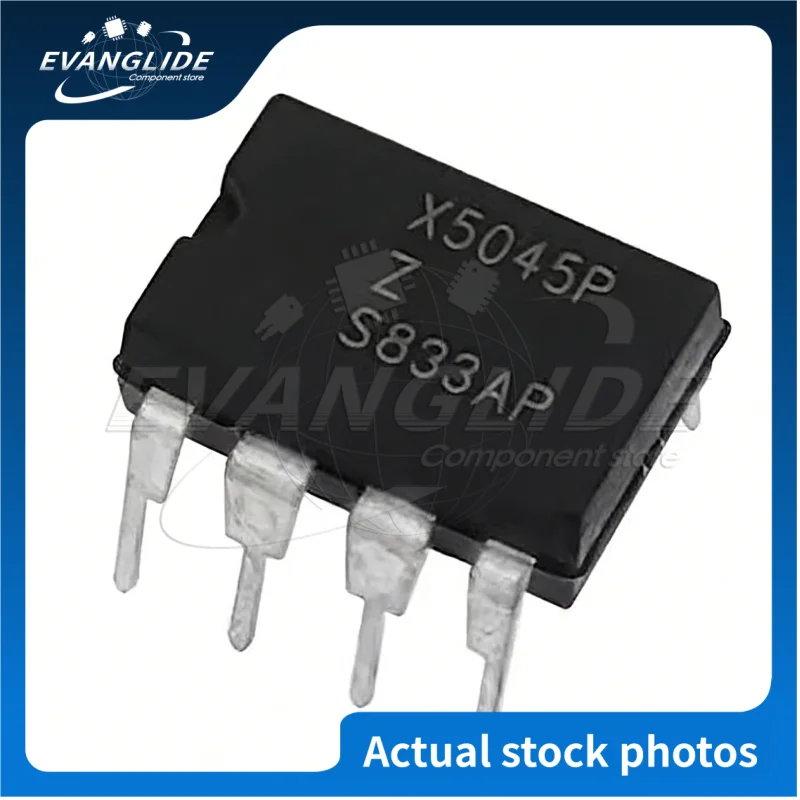 5 PCS/LOT Original & New X5045P X5045PZ X5045PZI  DIP8 CPU monitoring and reset power management chip 2.92V