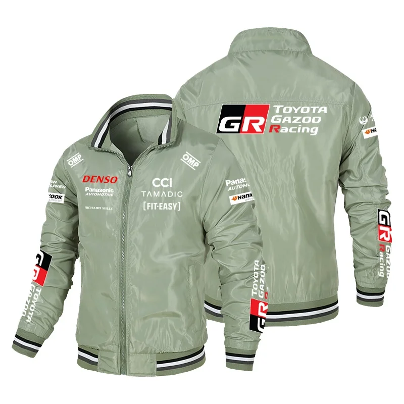 2025 Toyota GAZOO RACING World Rally Team Champion Jacket Men's Oversized Official Uniform Extreme Racing Sports Tops Motorcycle