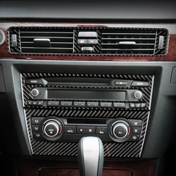 For BMW 3 Series E90 E92 E93 320i 325i Accessories Car Interior Air Conditioning CD Console Panel Cover Trim Sticker Car Styling