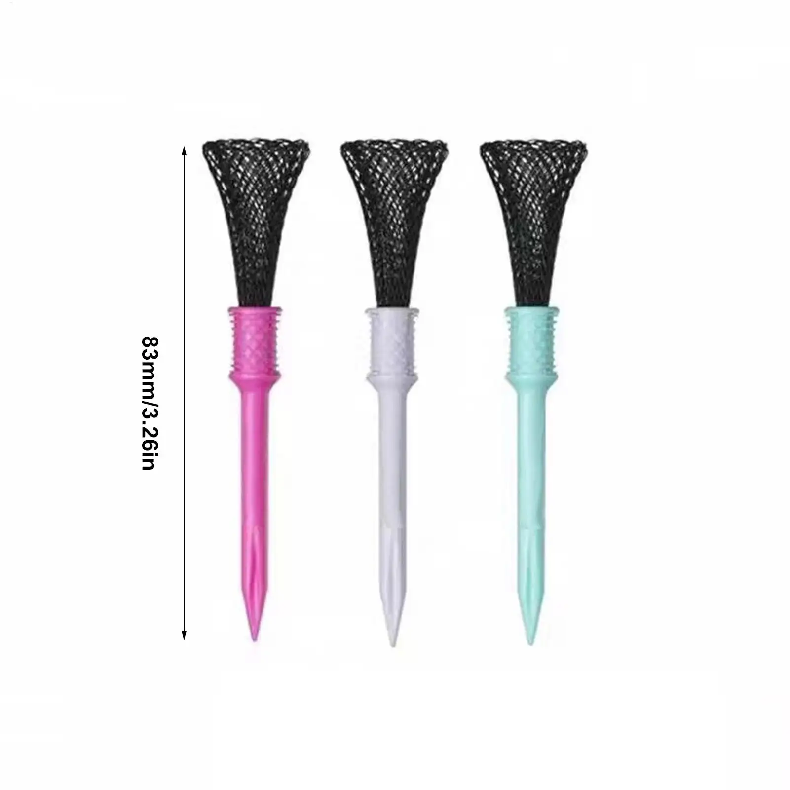 تي شيرت جولف مكون من 3 قطع بتصميم شبكي يقلل من الاحتكاك وممارسة تدريب الجولف للرجال والنساء لاعبي الغولف وممارسة الأطفال في المنزل والأب الداخلي